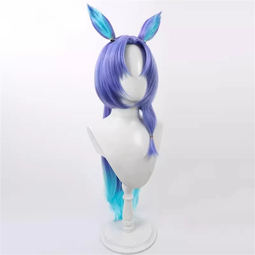 【In Stock】Game Umamusume:Pretty Derby Cosplay ゴドルフィンバルブ Godolphin Barb Cosplay Wig With Ears and Tail