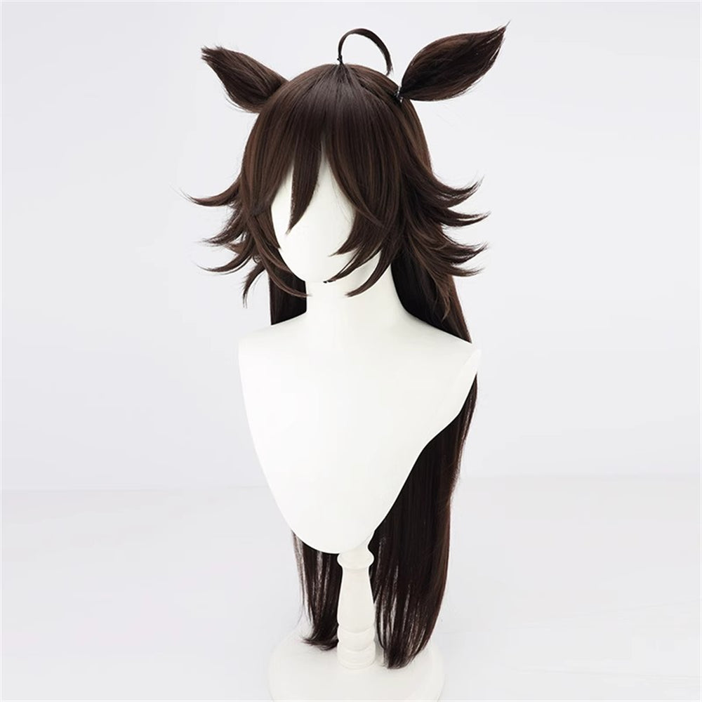 【In Stock】Game Umamusume:Pretty Derby Cosplay ミスターシービー Mr. C.B. Cosplay Wig With Ears and Tail