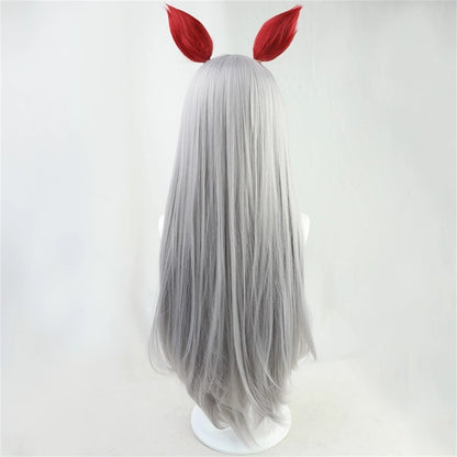 【In Stock】Game Umamusume:Pretty Derby Cosplay タマモクロス Tamamo Cross Cosplay Wig With Ears and Tail