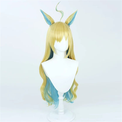 【In Stock】Game Umamusume:Pretty Derby Cosplay ネオユニヴァース Neo Universe Cosplay Wig With Ears and Tail