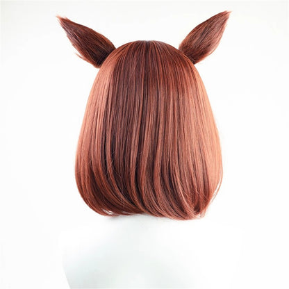 【In Stock】Game Umamusume:Pretty Derby Cosplay メイショウドトウ Meisho Doto Cosplay Wig With Ears and Tail
