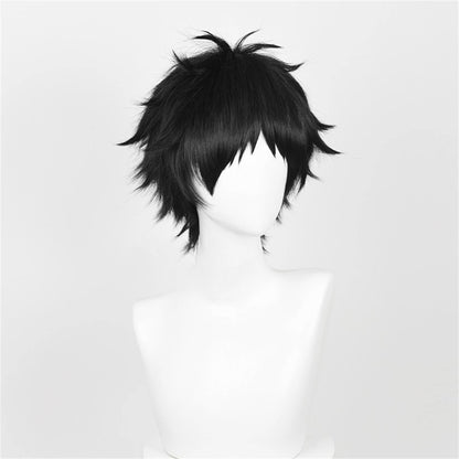 【In Stock】Anime Haikyu!! Cosplay Keiji Akaashi Cosplay Wig