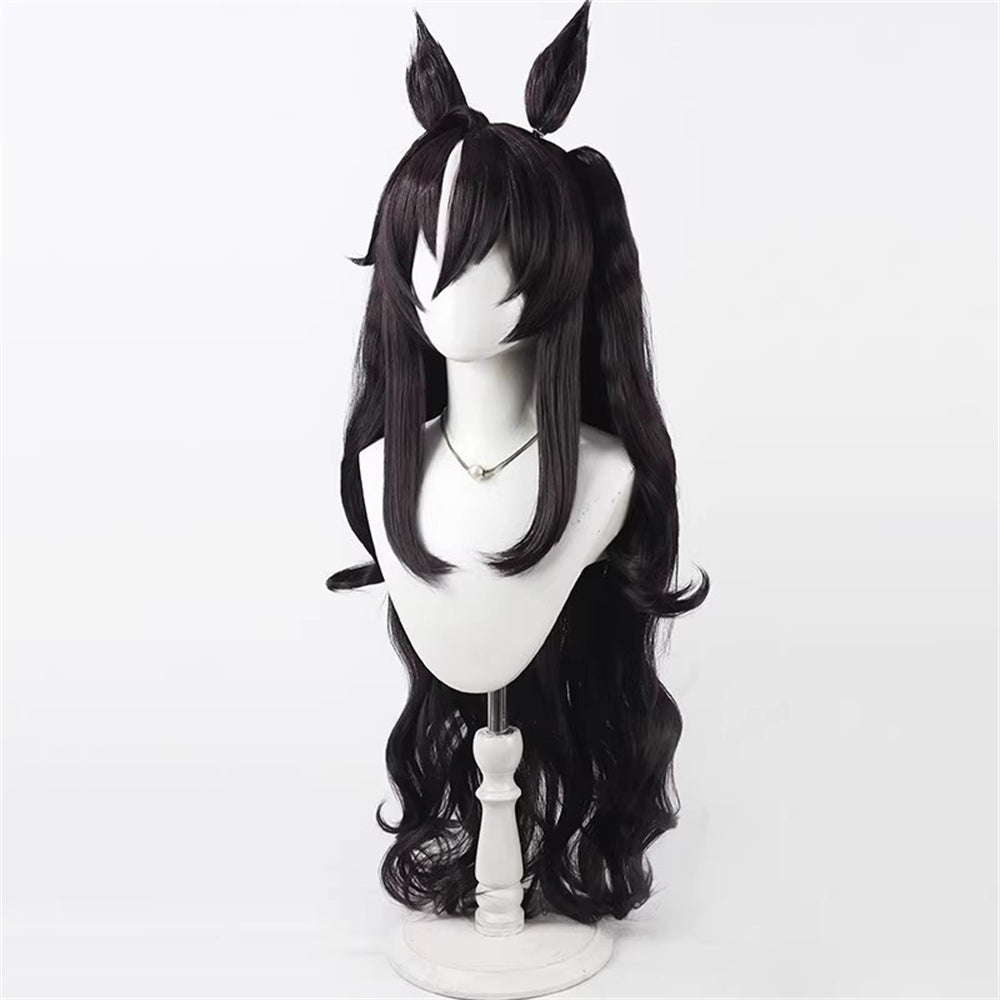 【In Stock】Game Umamusume:Pretty Derby Cosplay Swimwear ヴィブロス Vivlos Cosplay Wig With Ears and Tail
