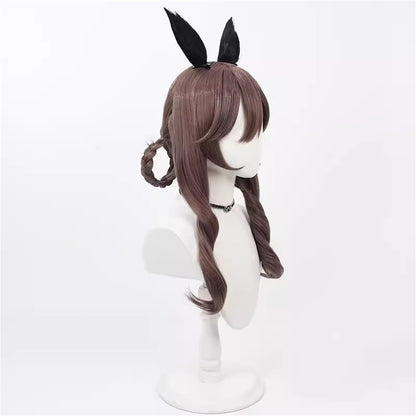 【In Stock】Game Umamusume:Pretty Derby Cosplay ジェンティルドンナ Gentildonna Cosplay Wig With Ears and Tail