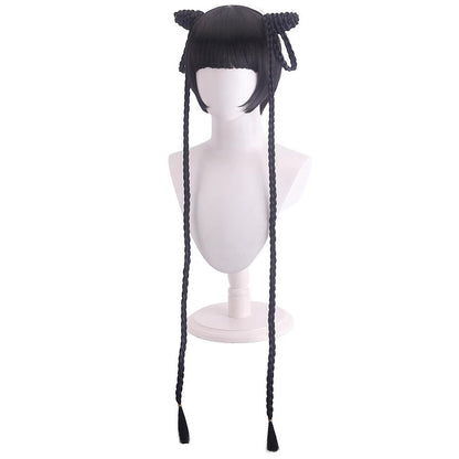 【In Stock】Anime Black Butler Cosplay Lady Ran mao Cosplay Wig