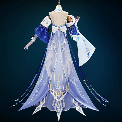 【In Stock】Game Genshin Impact Cosplay Anastasia Feodorovna Snezhnaya Tsaritsa Cosplay Costume