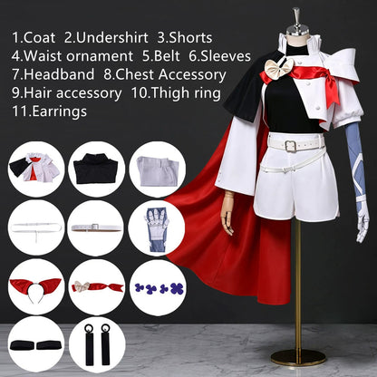 【In Stock】Anime The Ribbon Hero Cosplay Sapphire Knight Uniform Cosplay Costume