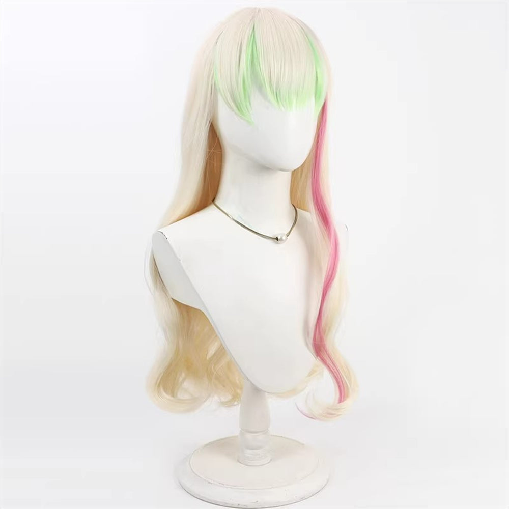 【In Stock】Anime Kimi to Idol Pretty Cure キミとアイドルプリキュアCosplay プリルン Purirun Cure Zukyoon キュアズキューン Cosplay Wig