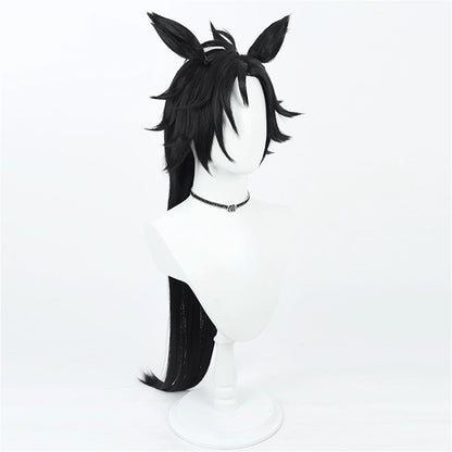 【In Stock】Game Umamusume:Pretty Derby Cosplay エアシャカール Air Shakur Cosplay Wig With Ears and Tail