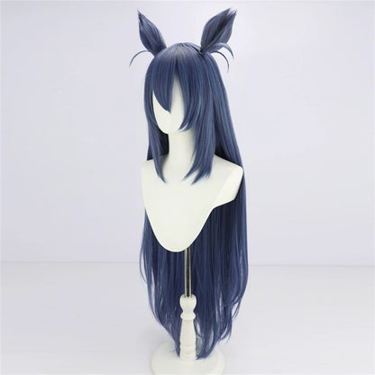 【In Stock】Game Umamusume:Pretty Derby Cosplay ヒシアマゾン Hishi Amazon Cosplay Wig With Ears and Tail