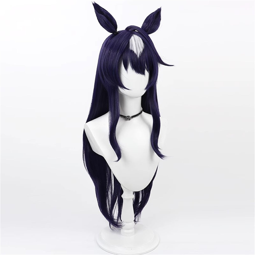 【In Stock】Game Umamusume:Pretty Derby Cosplay ヴィルシーナ Verxina Cosplay Wig With Ears and Tail