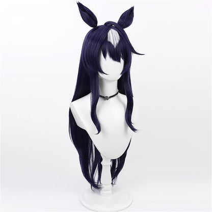 【In Stock】Game Umamusume:Pretty Derby Cosplay ヴィルシーナ Verxina Cosplay Wig With Ears and Tail