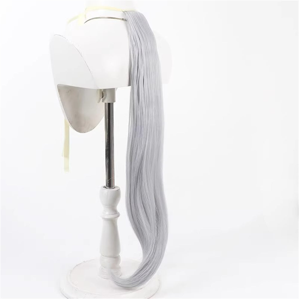 【In Stock】Game Umamusume:Pretty Derby Cosplay ゴールドシップ Swimsuit Style Gold Ship Cosplay Wig With Ears and Tail