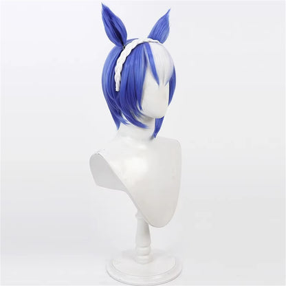 【In Stock】Game Umamusume:Pretty Derby Cosplay シーザリオ Cesario Cosplay Wig With Ears and Tail
