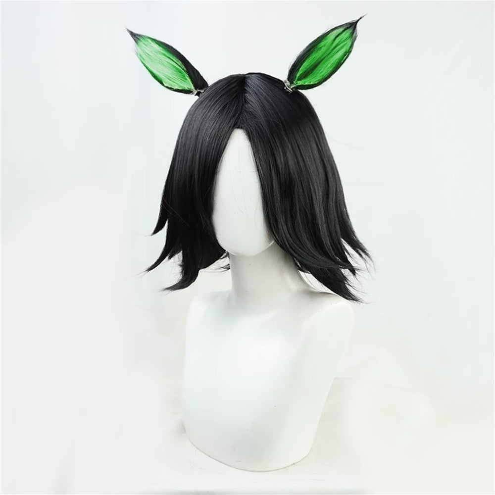 【In Stock】Game Umamusume:Pretty Derby Cosplay ウイニングチケット Winning Ticket Cosplay Wig With Ears and Tail