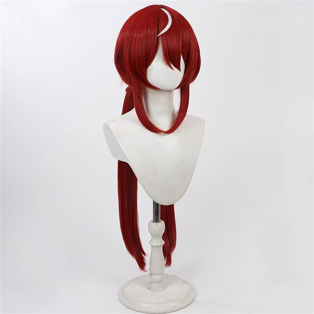 【In Stock】Game Umamusume:Pretty Derby Cosplay ウインバリアシオン Win Variation Cosplay Wig With Ears and Tail