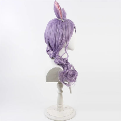 【In Stock】Game Umamusume:Pretty Derby Cosplay Event Regular Event Mejiro McQueen Cosplay Wig With Ears and Tail
