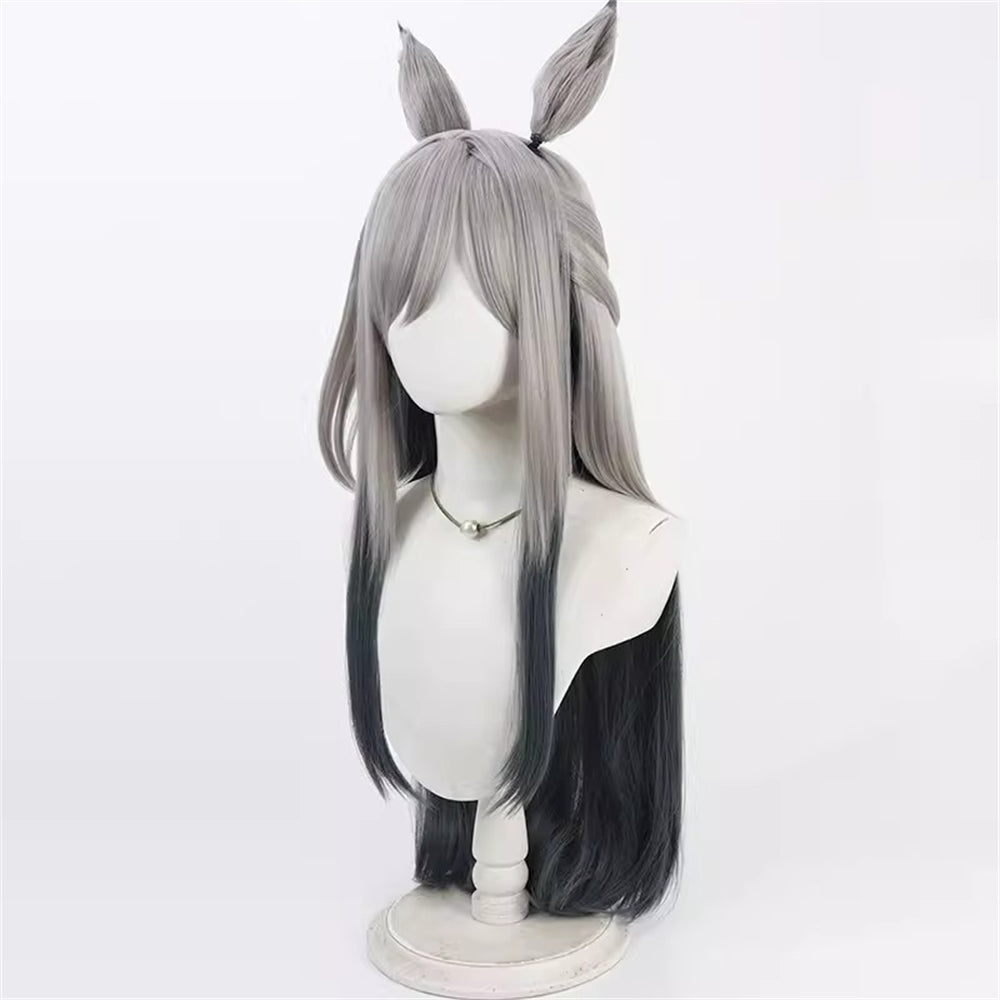 【In Stock】Game Umamusume:Pretty Derby Cosplay クロノジェネシス Chrono Genesis Cosplay Wig