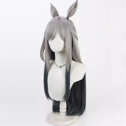 【In Stock】Game Umamusume:Pretty Derby Cosplay クロノジェネシス Chrono Genesis Cosplay Wig