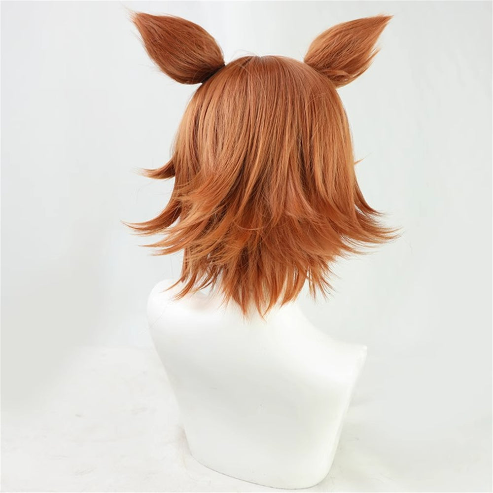 【In Stock】Game Umamusume:Pretty Derby Cosplay テイエムオペラオー T.M. Opera O Cosplay Wig With Ears and Tail