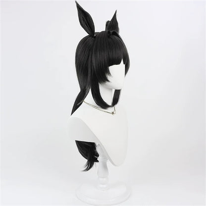 【In Stock】Game Umamusume:Pretty Derby Cosplay Logotype Cosplay Wig With Ears and Tail