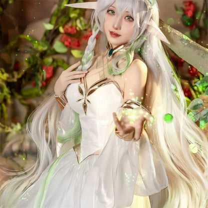 【In Stock】Game Genshin Impact Cosplay Greater Lord Rukkhadevata Cosplay Costume Plus Size