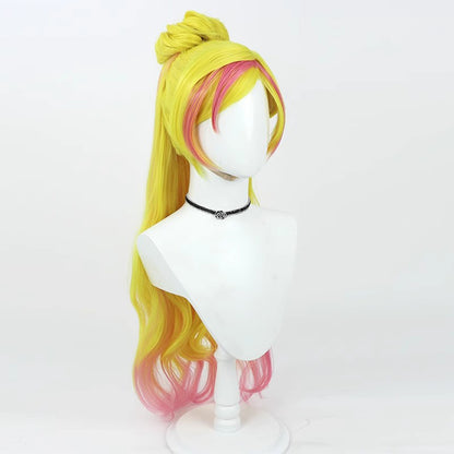 【In Stock】Anime Go! Princess Pretty Cure Cosplay Haruno Haruka Cure Flora Cosplay Wig