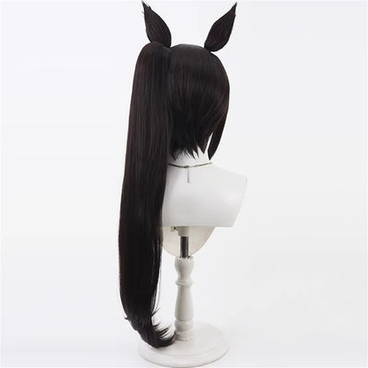 【In Stock】Game Umamusume:Pretty Derby Cosplay Swimwear ホッコータルマエ Hokko Tarumae Cosplay Wig With Ears and Tail