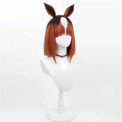 【In Stock】Game Umamusume:Pretty Derby Cosplay トランセンド Transcend Cosplay Wig With Ears and Tail