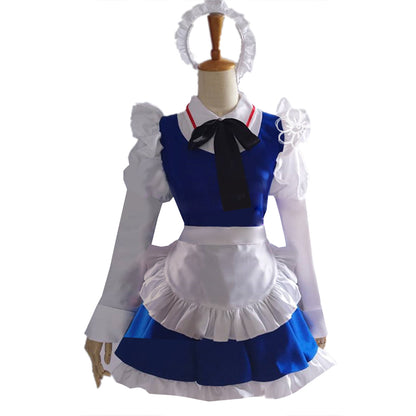【In Stock】Game Embodiment of Scarlet Devil Cosplay Izayoi Sakuya Maid Cosplay Costume