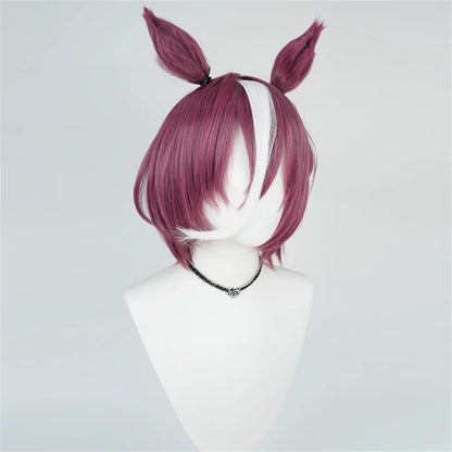 【In Stock】Game Umamusume:Pretty Derby Cosplay タニノギムレット Tanino Gimlet Cosplay Wig With Ears and Tail