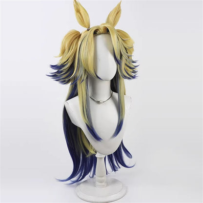 【In Stock】Game Umamusume:Pretty Derby Cosplay オベイユアマスター Obey Your Master Cosplay Wig With Ears and Tail