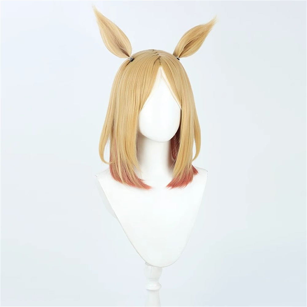 【In Stock】Game Umamusume:Pretty Derby Cosplay ナリタトップロード Narita Top Road Cosplay Wig With Ears and Tail