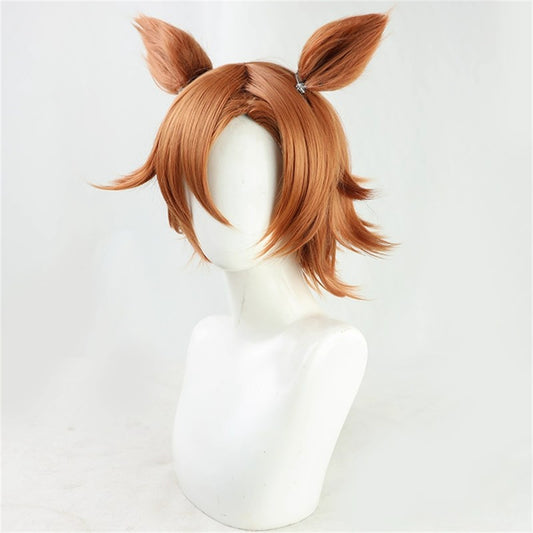 【In Stock】Game Umamusume:Pretty Derby Cosplay テイエムオペラオー T.M. Opera O Cosplay Wig With Ears and Tail