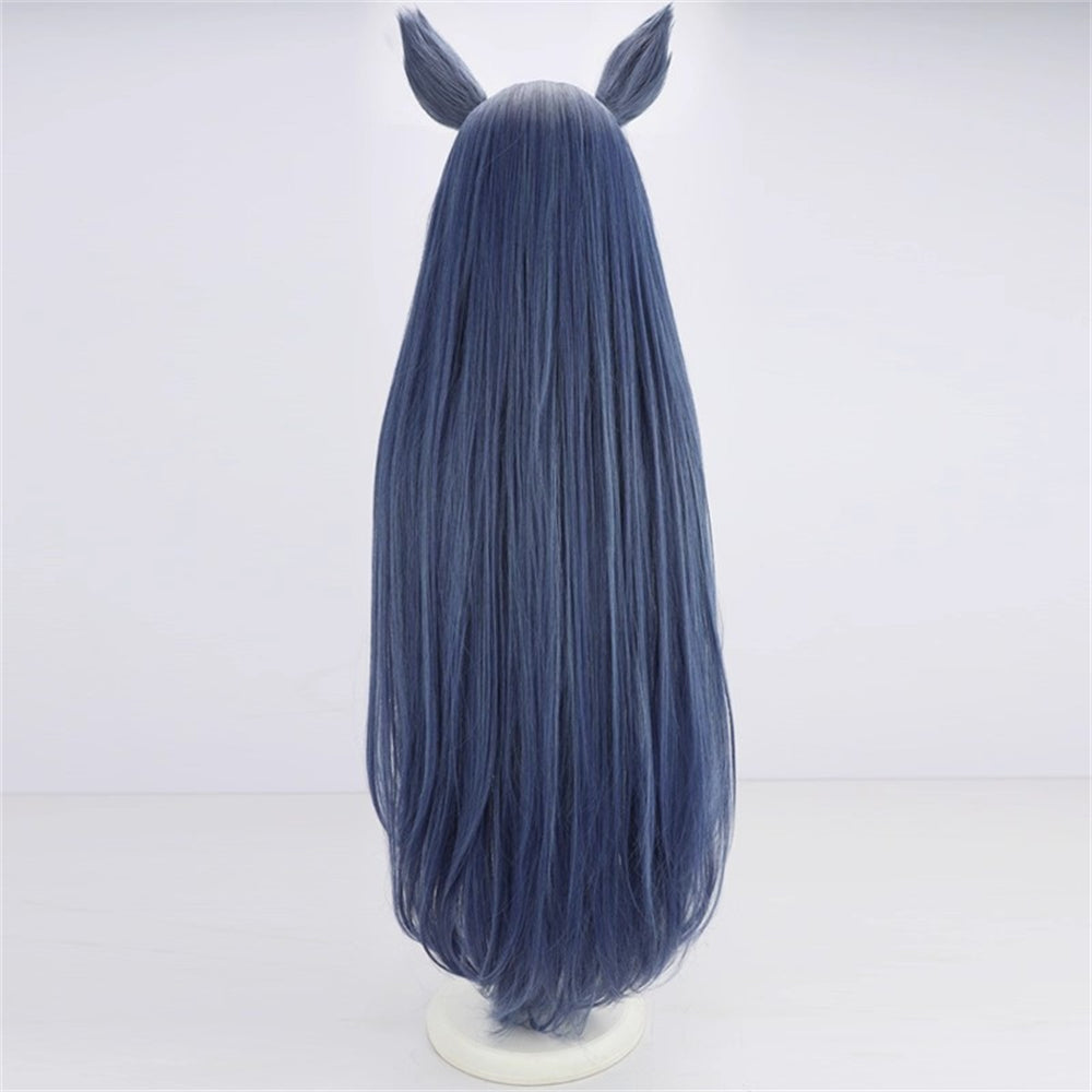 【In Stock】Game Umamusume:Pretty Derby Cosplay ヒシアマゾン Hishi Amazon Cosplay Wig With Ears and Tail