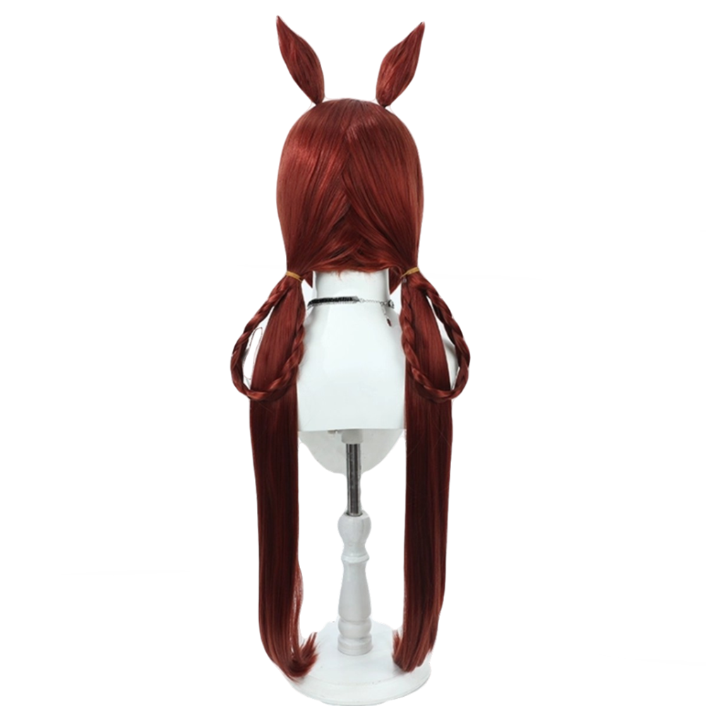 【In Stock】Game Umamusume:Pretty Derby Cosplay Swimwear スイープトウショウ Sweep Tosho Cosplay Wig With Ears and Tail
