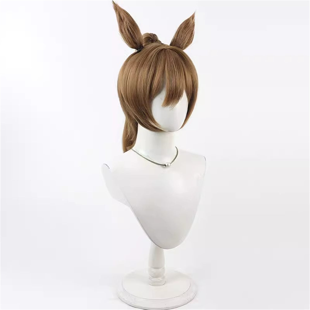 【In Stock】Game Umamusume:Pretty Derby Cosplay Pride Apparel スマートファルコン Smart Falcon Cosplay Wig
