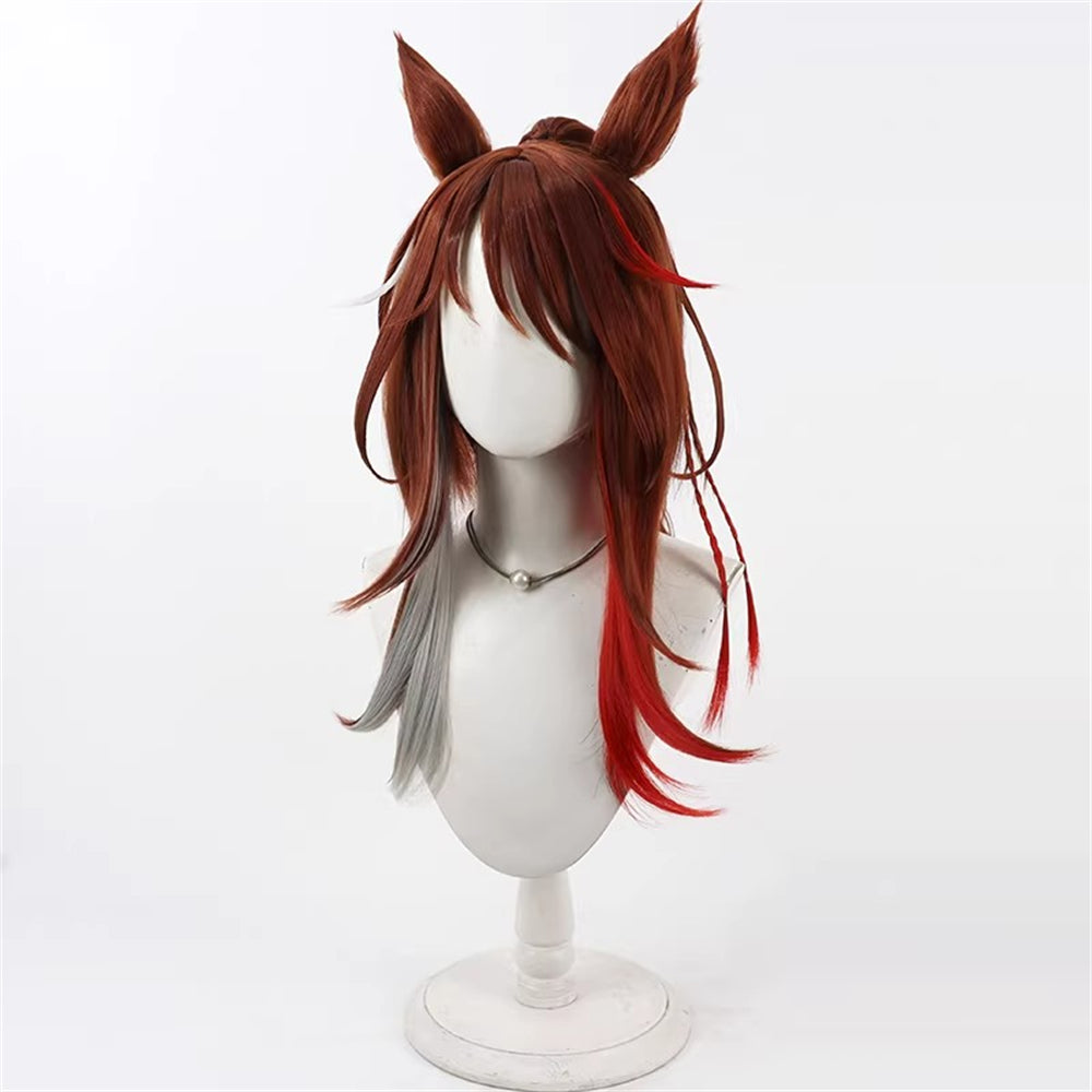 【In Stock】Game Umamusume:Pretty Derby Cosplay フォーエバーヤング Forever Young Cosplay Wig With Ears and Tail
