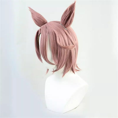 【In Stock】Game Umamusume:Pretty Derby Cosplay ナリタタイシン Narita Taishin Cosplay Wig With Ears and Tail