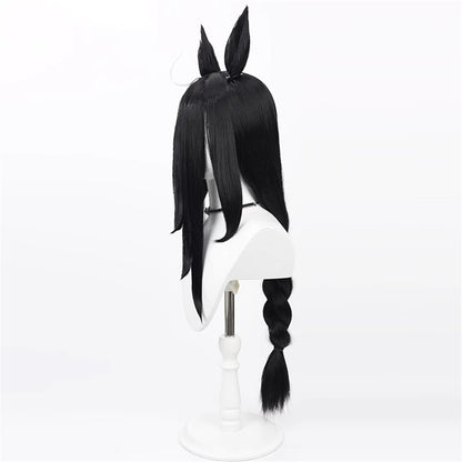 【In Stock】Game Umamusume:Pretty Derby Cosplay マンハッタンカフェ Manhattan Cafe Cosplay Wig With Ears and Tail