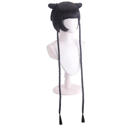 【In Stock】Anime Black Butler Cosplay Lady Ran mao Cosplay Wig