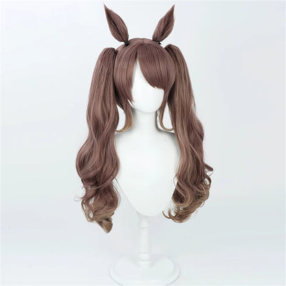 【In Stock】Game Umamusume:Pretty Derby Cosplay トーセンジョーダン Tosen Jordan Cosplay Wig With Ears and Tail