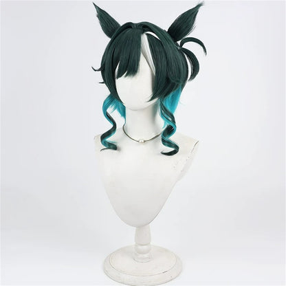 【In Stock】Game Umamusume:Pretty Derby Cosplay キセキ Kiseki Cosplay Wig With Ears and Tail