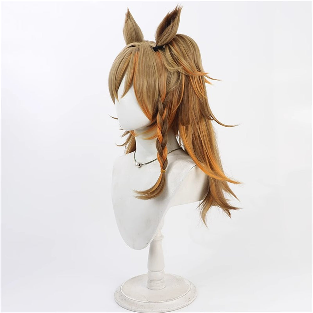 【In Stock】Game Umamusume:Pretty Derby Cosplay ブラストワンピース Blast Onepiece Cosplay Wig With Ears and Tail