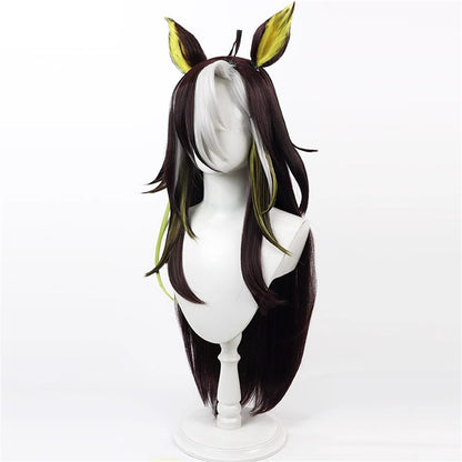 【In Stock】Game Umamusume:Pretty Derby Cosplay ドリームジャーニー Dream Journey Cosplay Wig With Ears and Tail