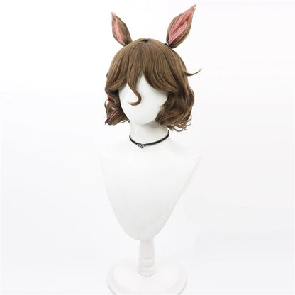 【In Stock】Game Umamusume:Pretty Derby Cosplay タップダンスシチー Tap Dance City Cosplay Wig With Ears