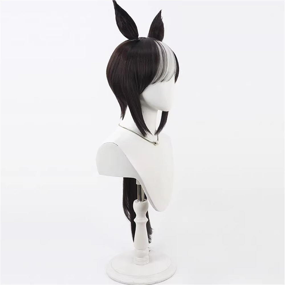 【In Stock】Game Umamusume:Pretty Derby Cosplay Swimwear ホッコータルマエ Hokko Tarumae Cosplay Wig With Ears and Tail