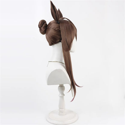 【In Stock】Game Umamusume:Pretty Derby Cosplay ロイスアンドロイス Royce and Royce Cosplay Wig With Ears and Tail