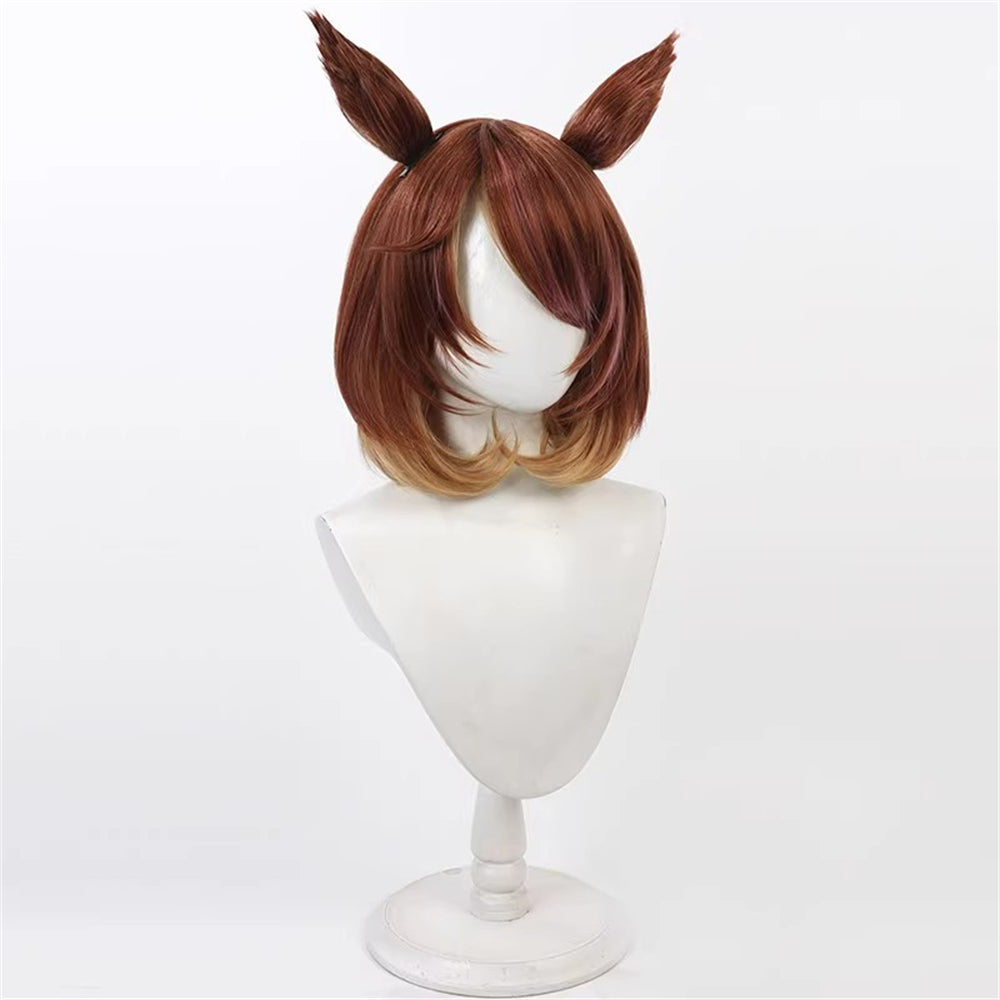 【In Stock】Game Umamusume:Pretty Derby Cosplay ノースフライト North Flight Cosplay Wig With Ears and Tail