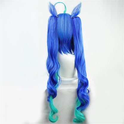 【In Stock】Game Umamusume:Pretty Derby Cosplay ツインターボ Twin Turbo Cosplay Wig With Ears and Tail